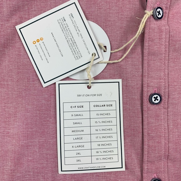 Craft+Flow Men’s Shirt - Picture 7 of 8